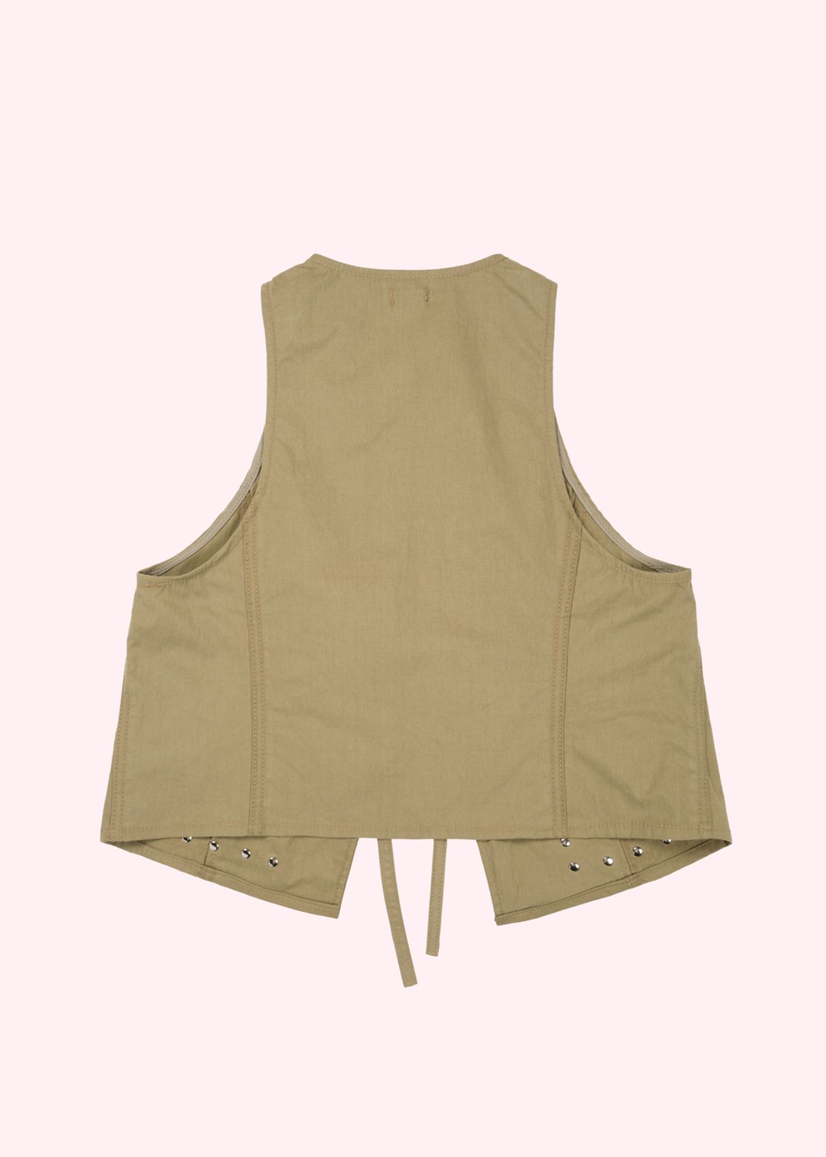 어텐즈(ATTENDS) Studded Vest (Begie)