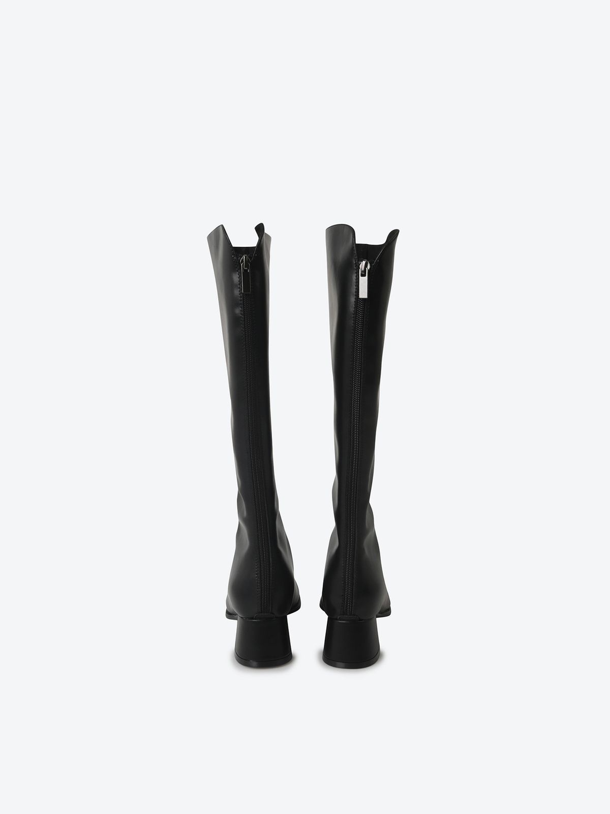 슈펜(SHOOPEN) [시그니처] 쭈언니 이지슬림 레더 롱부츠 4cm (와이드 PLUS) HPWXLGA102