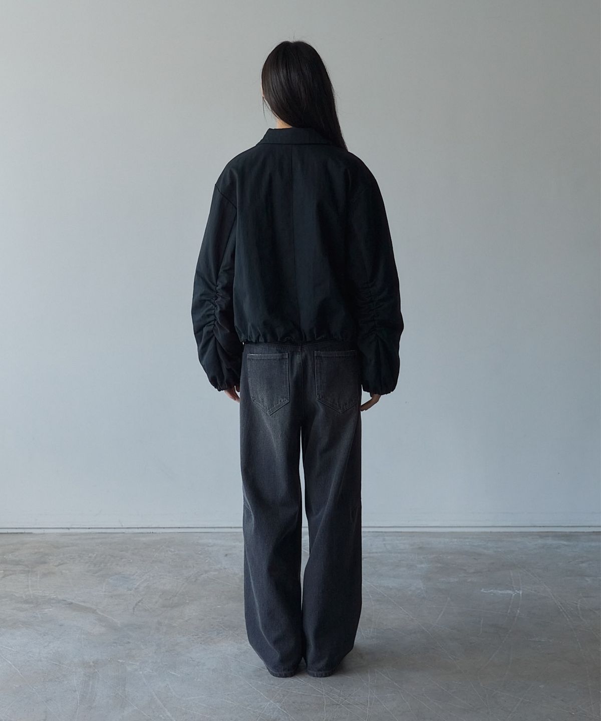 레투알(LETOILE) 리버시블 블루종_블랙