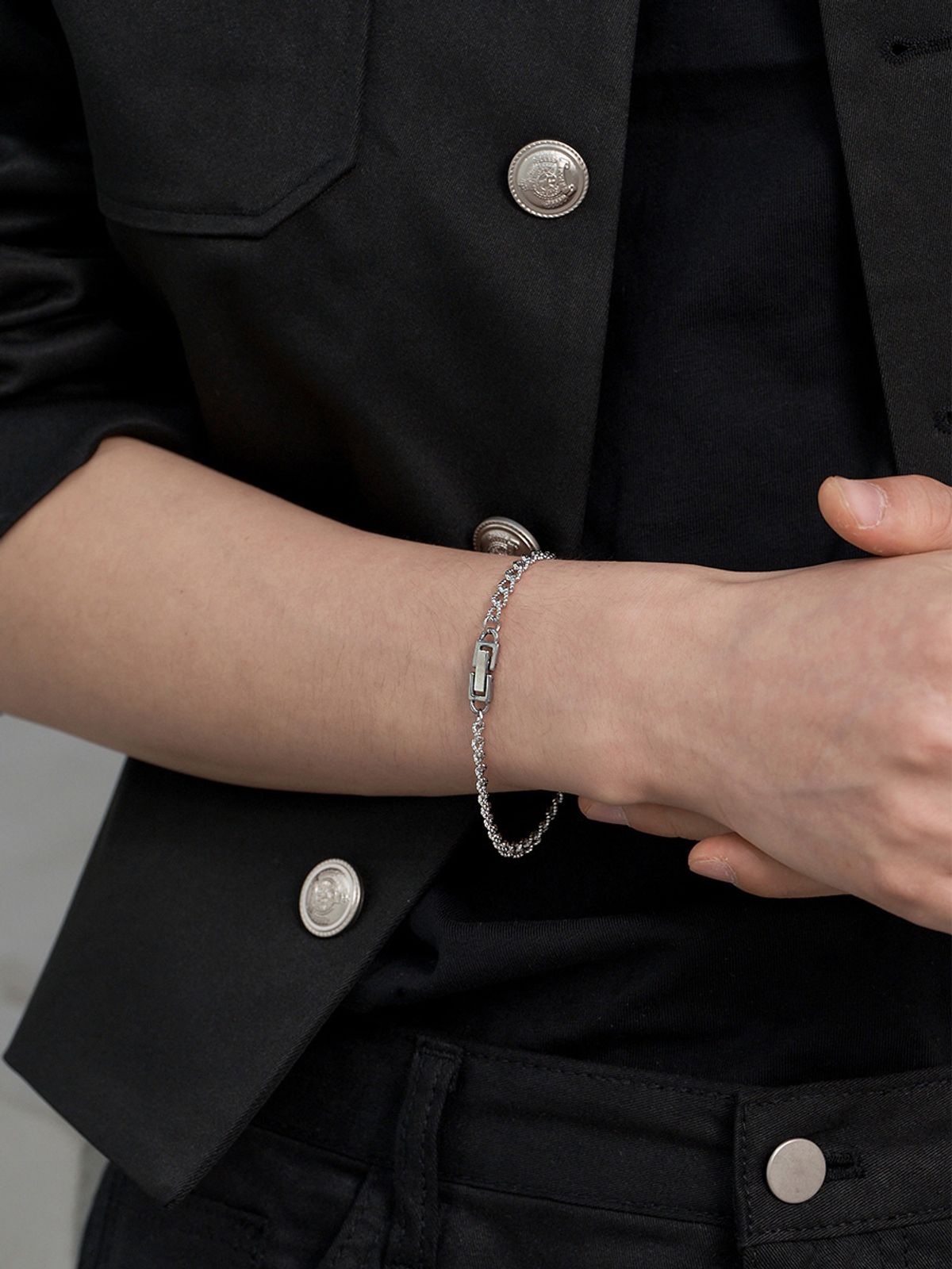 하와(HAWHA) Clip Slim Chain Braclet - 후기 | 무신사
