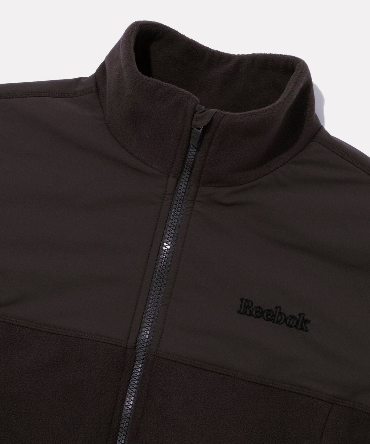 리복(REEBOK) 나노 플리스 집업 (W) - 다크 브라운
