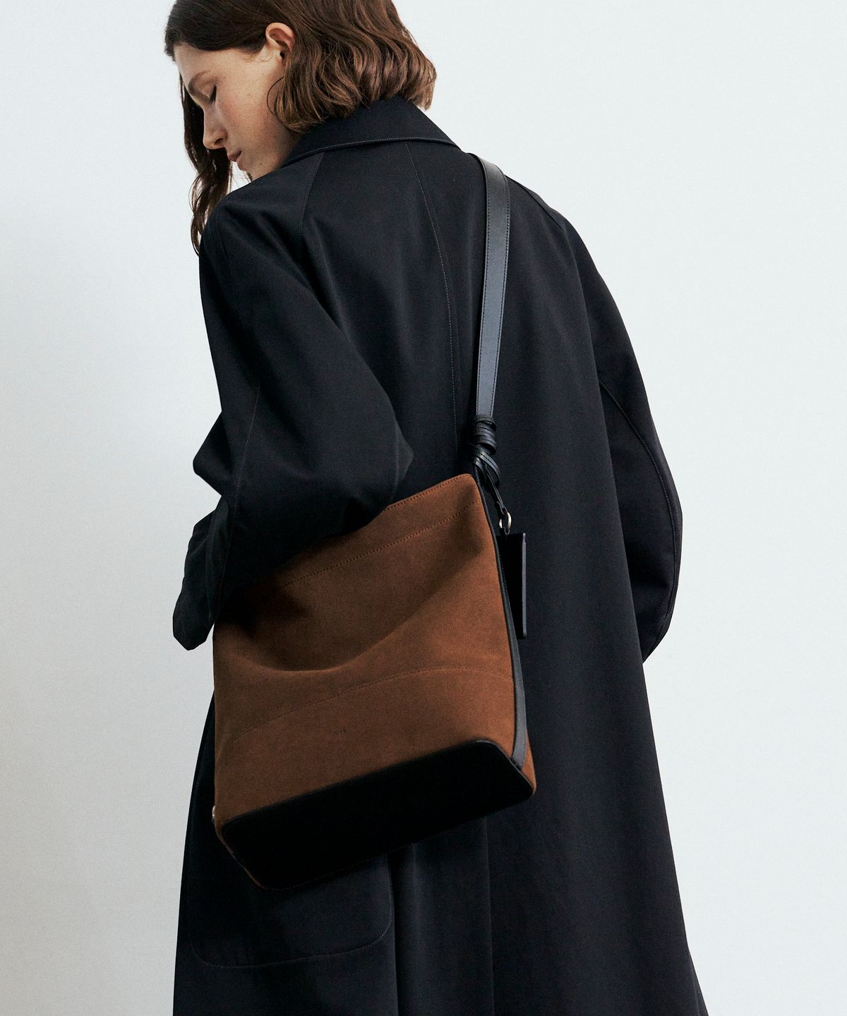 뮤니에(MUNIER) BER BAG SUEDE_BROWN