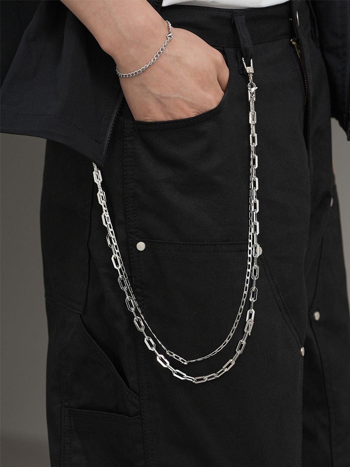 하와(HAWHA) Block Layered Two-Way Chain
