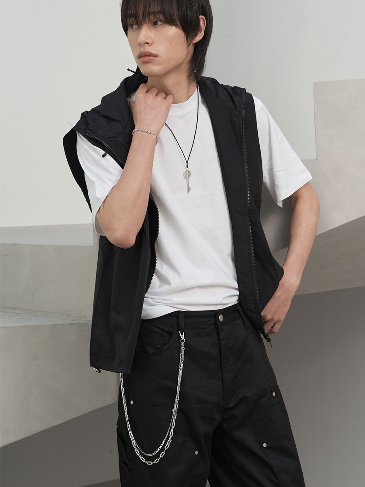 하와(HAWHA) Block Layered Two-Way Chain