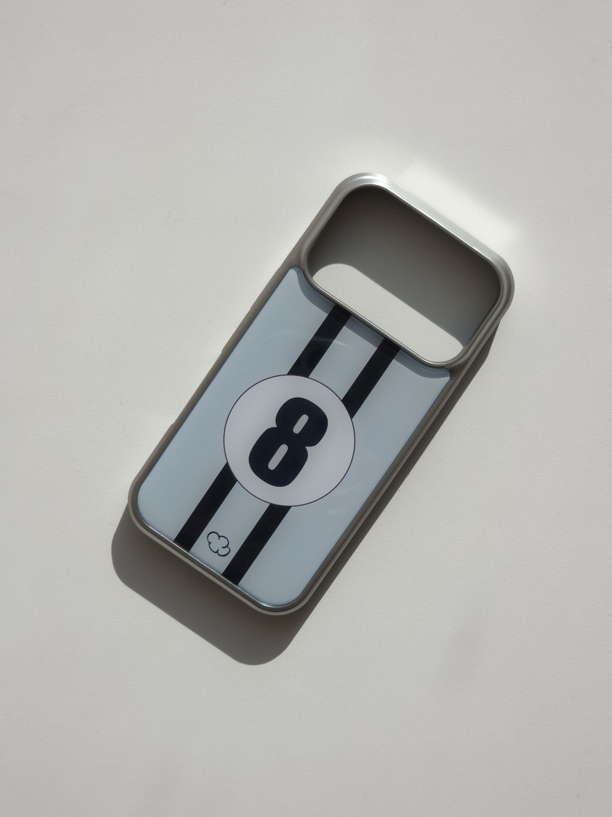 플루피 플루피(FLUFFYFLUFFY) 실버 애로우 에폭시 실버 범퍼 케이스 [아이폰/갤럭시]