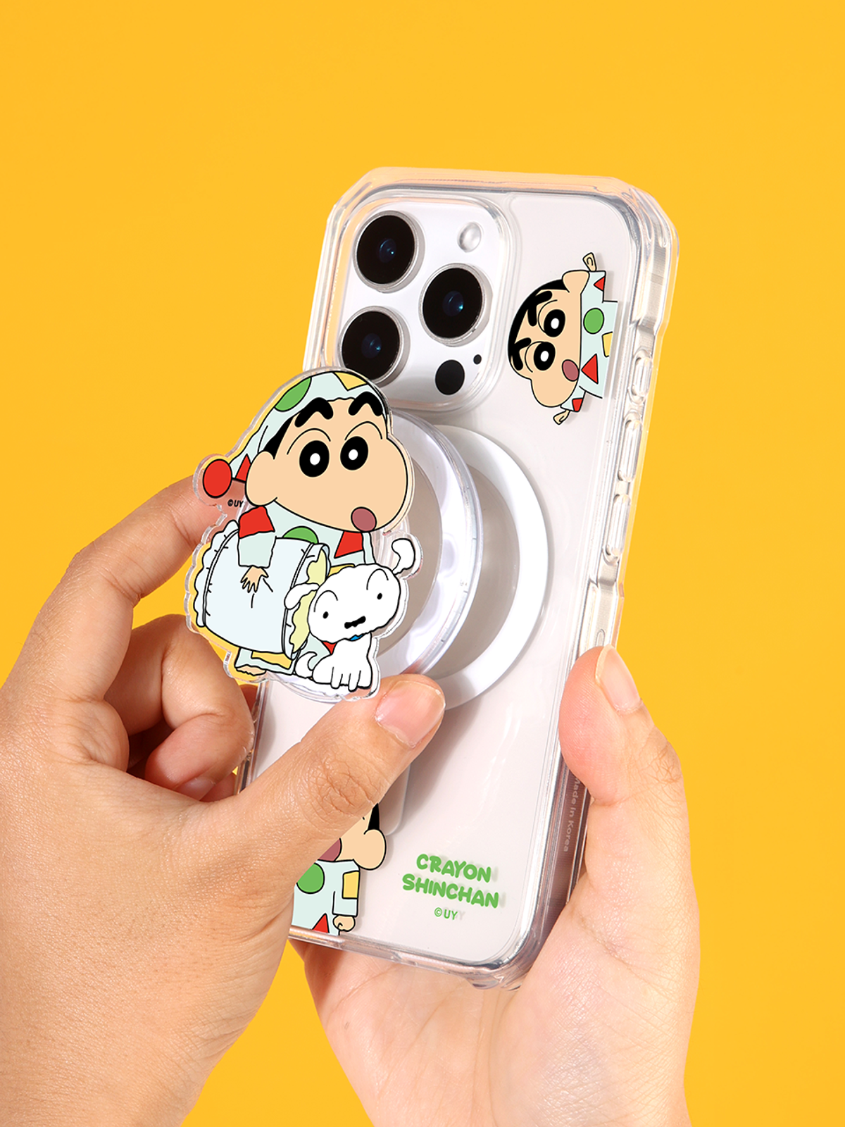 디자인스킨(DESIGNSKIN) 맥세이프 케이스+그래픽톡 SET_짱구는못말려3