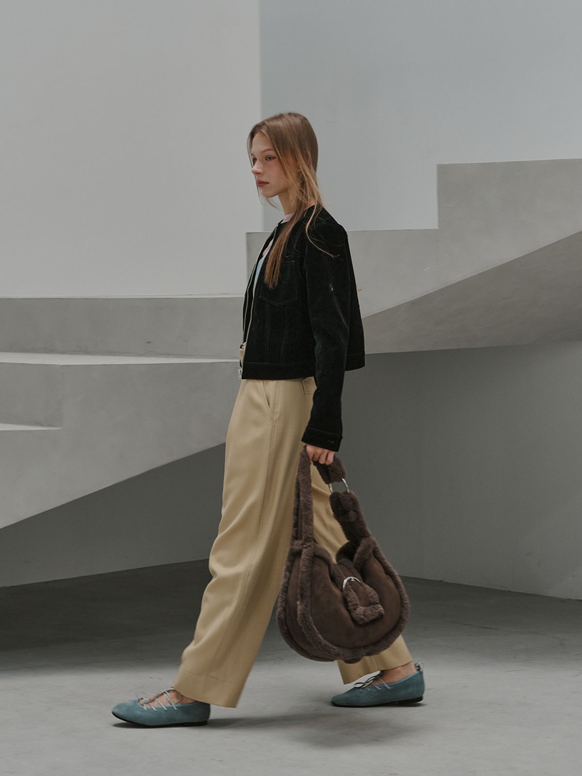 아틀리에파크(ATELIERPARK) 루나백 다크브라운