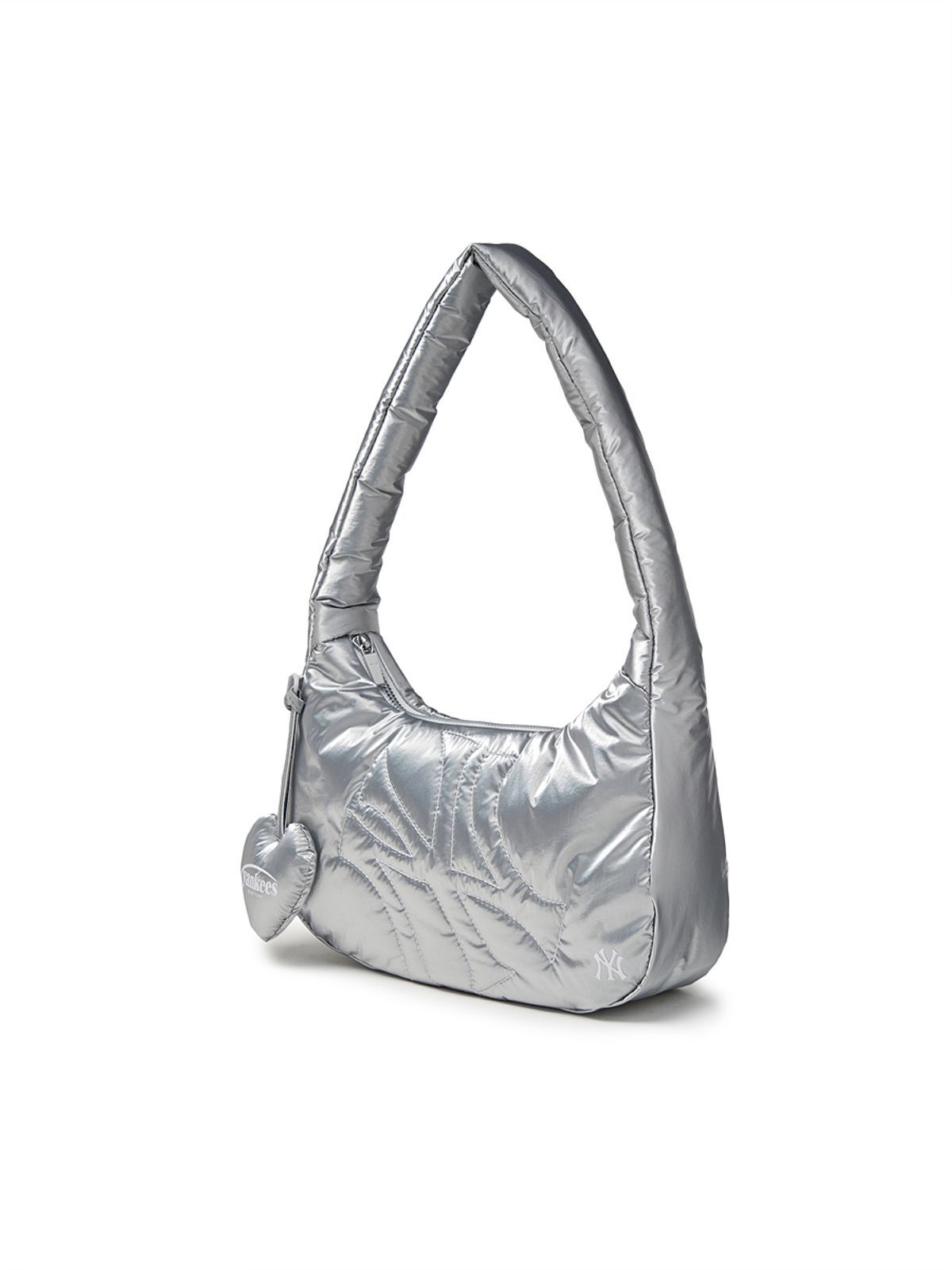엠엘비(MLB) 베이직 스포티브 스티치 호보백 NY (Silver)