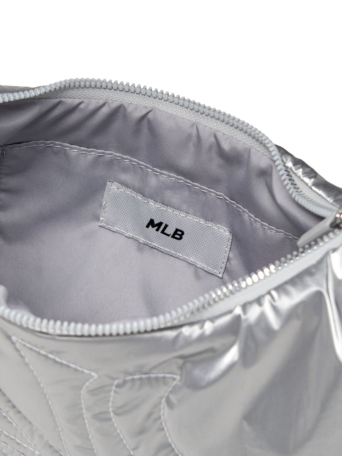 엠엘비(MLB) 베이직 스포티브 스티치 호보백 NY (Silver)