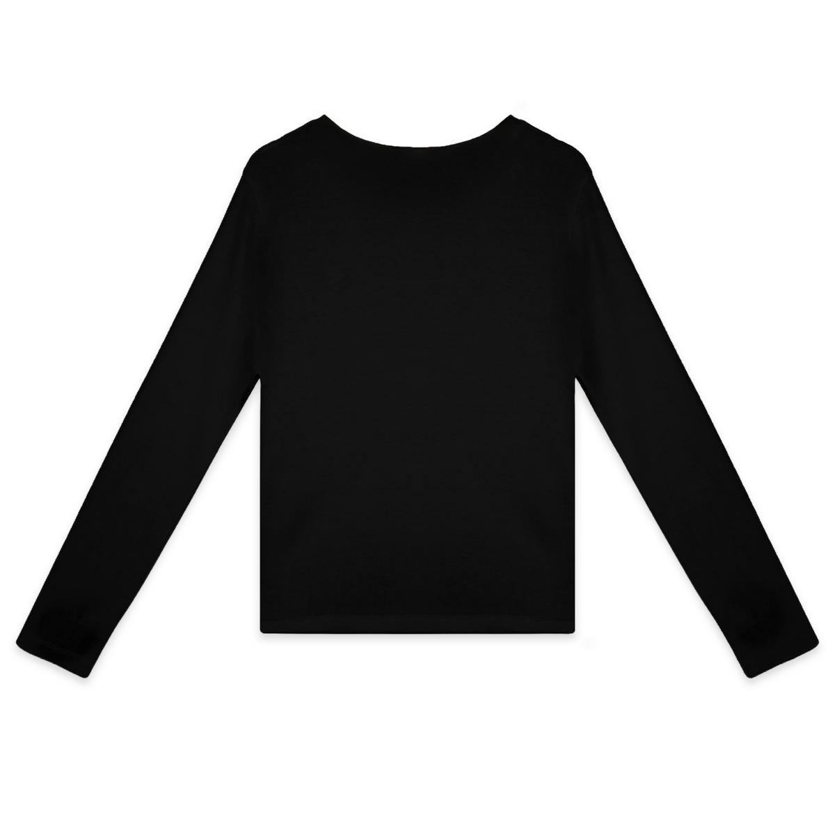 러브미오피셜(LOVEMIIOFFICIAL) 소프트 롱 슬리브 티셔츠(BLACK)
