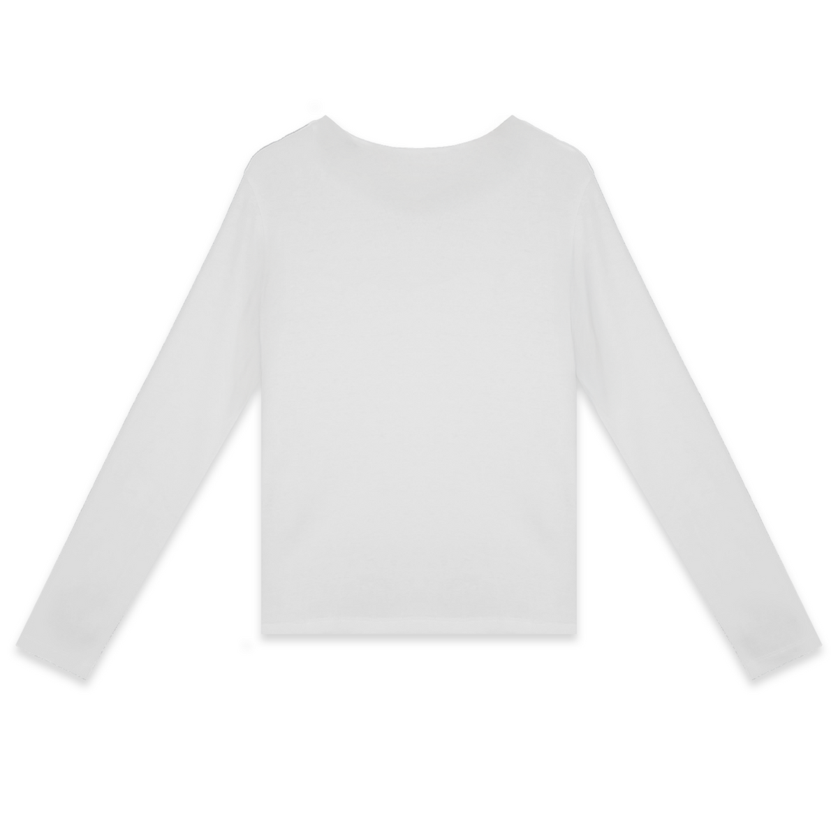 러브미오피셜(LOVEMIIOFFICIAL) 소프트 롱 슬리브 티셔츠(WHITE)