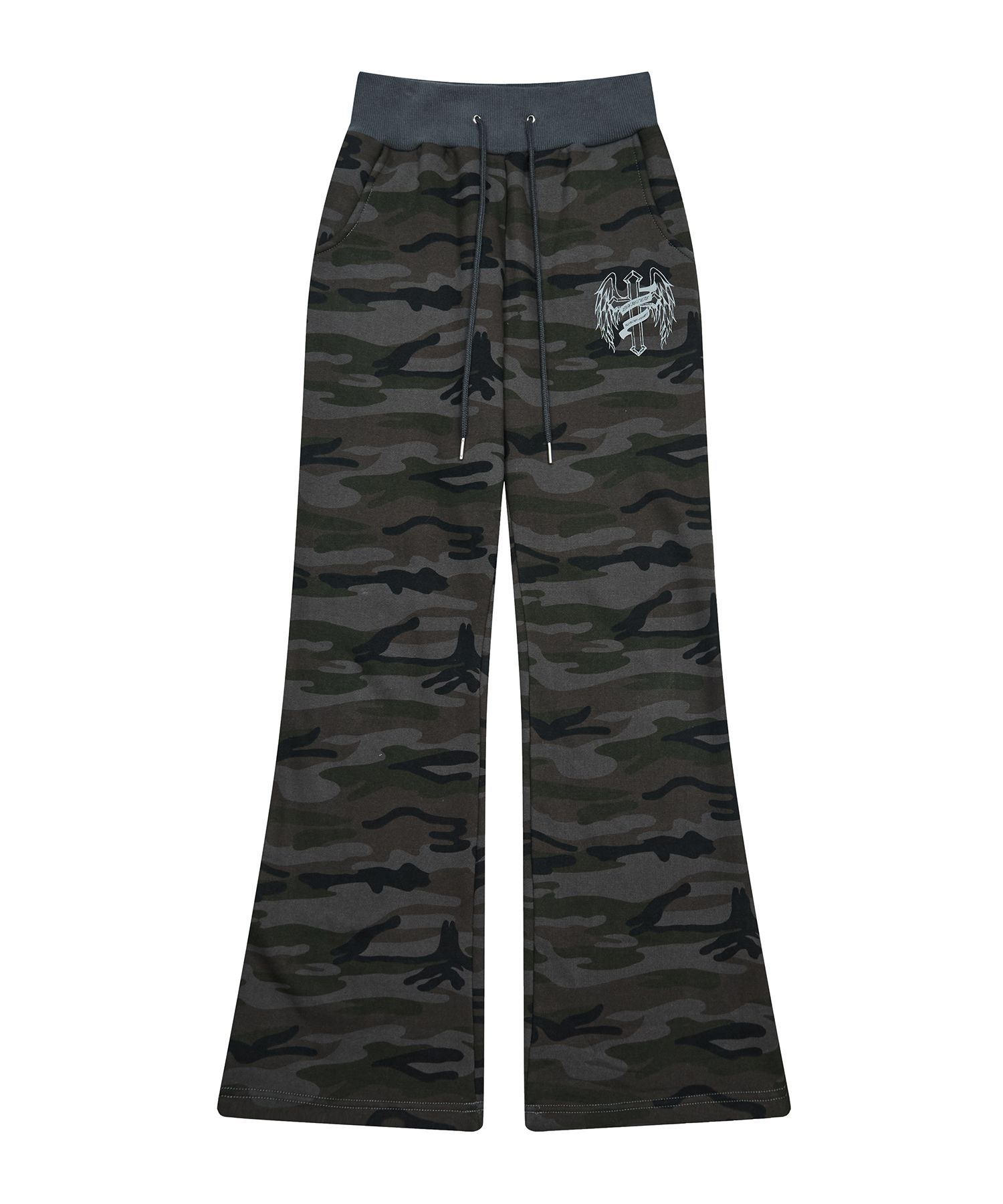 MUSINSA公式 | LUVISTRUE EV BOOTSCUT TRAINING PANTS(CAMO)