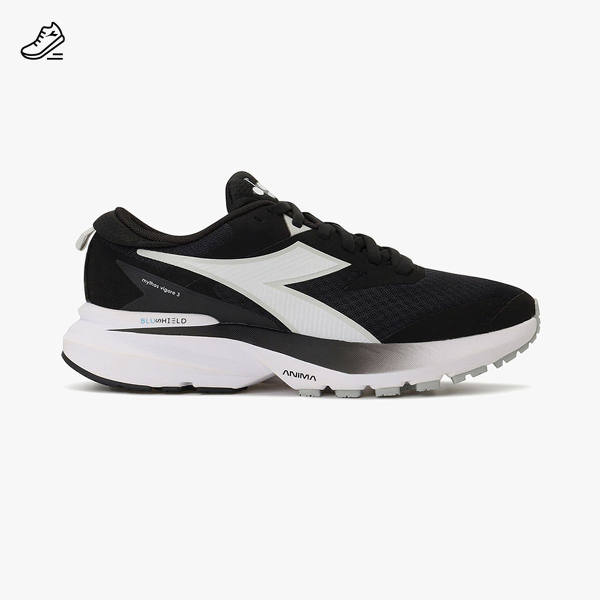 디아도라(diadora) 미토스 블루실드 비고레 3 우먼 BLACK
