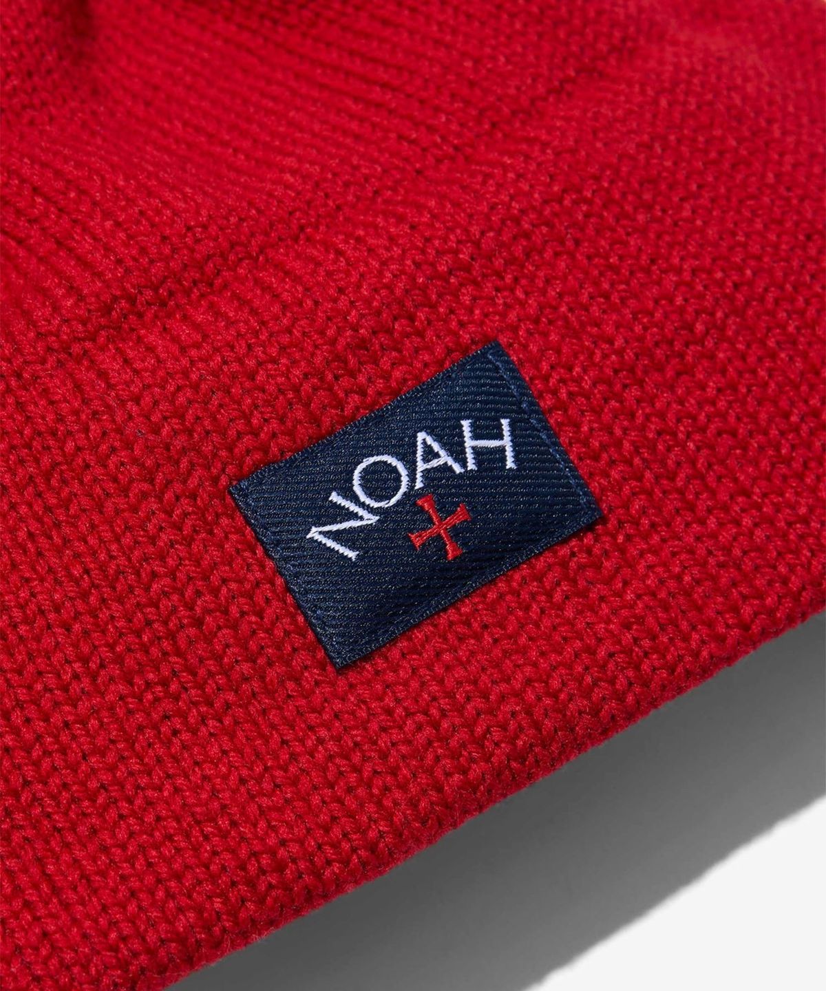 노아(NOAH) (U) 울 폼폼 비니 레드 WOOL POM POM BEANIE RED