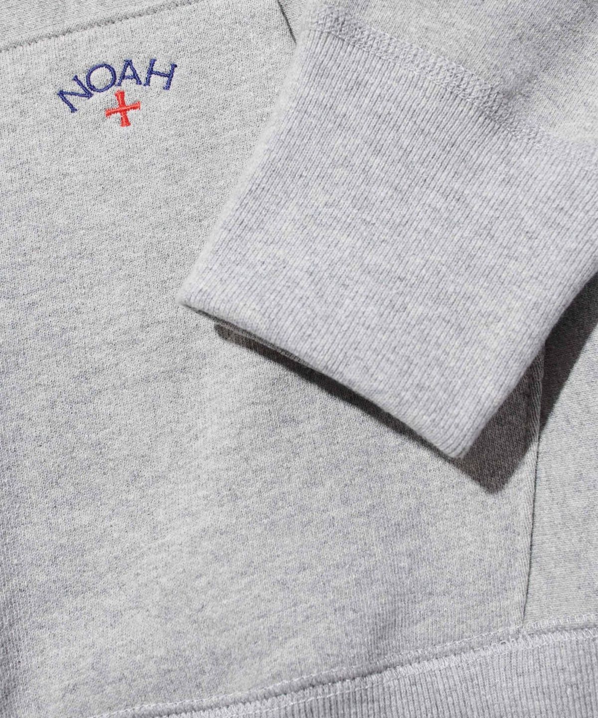 노아(NOAH) (U) 코어 클래식 후디 헤더 그레이 CORE CLASSIC HOODIE HEATHER GREY