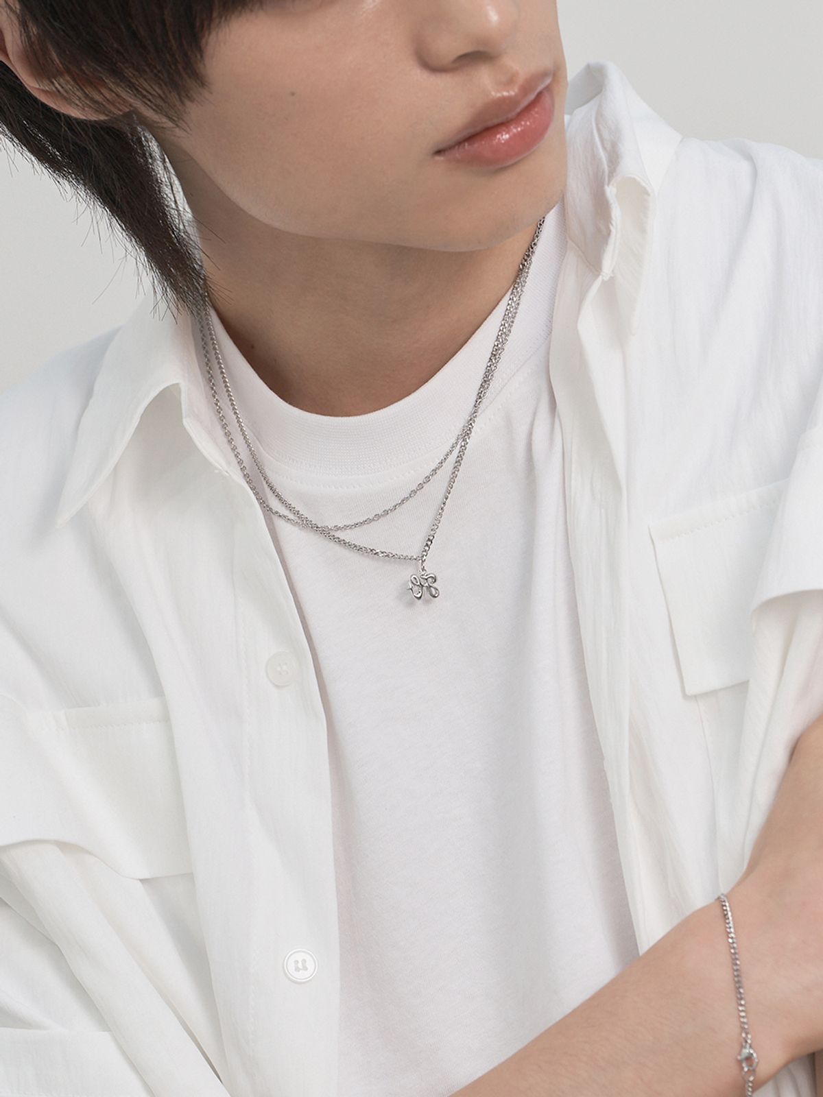 하와(HAWHA) Signature Logo Necklace