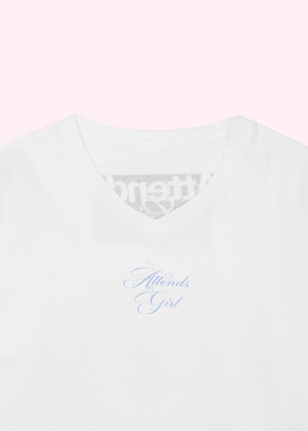 어텐즈(ATTENDS) Mama tee shirt (White)