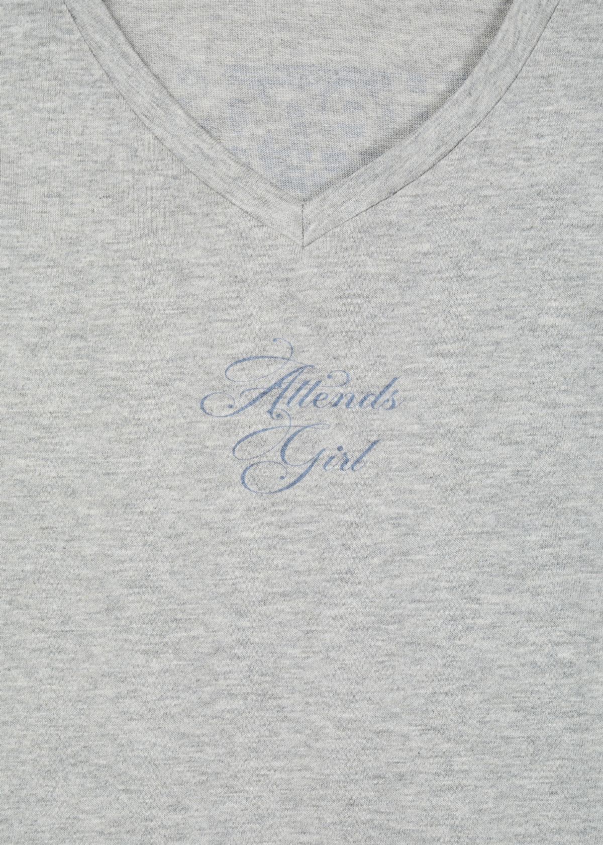 어텐즈(ATTENDS) Mama tee shirt (Gray)