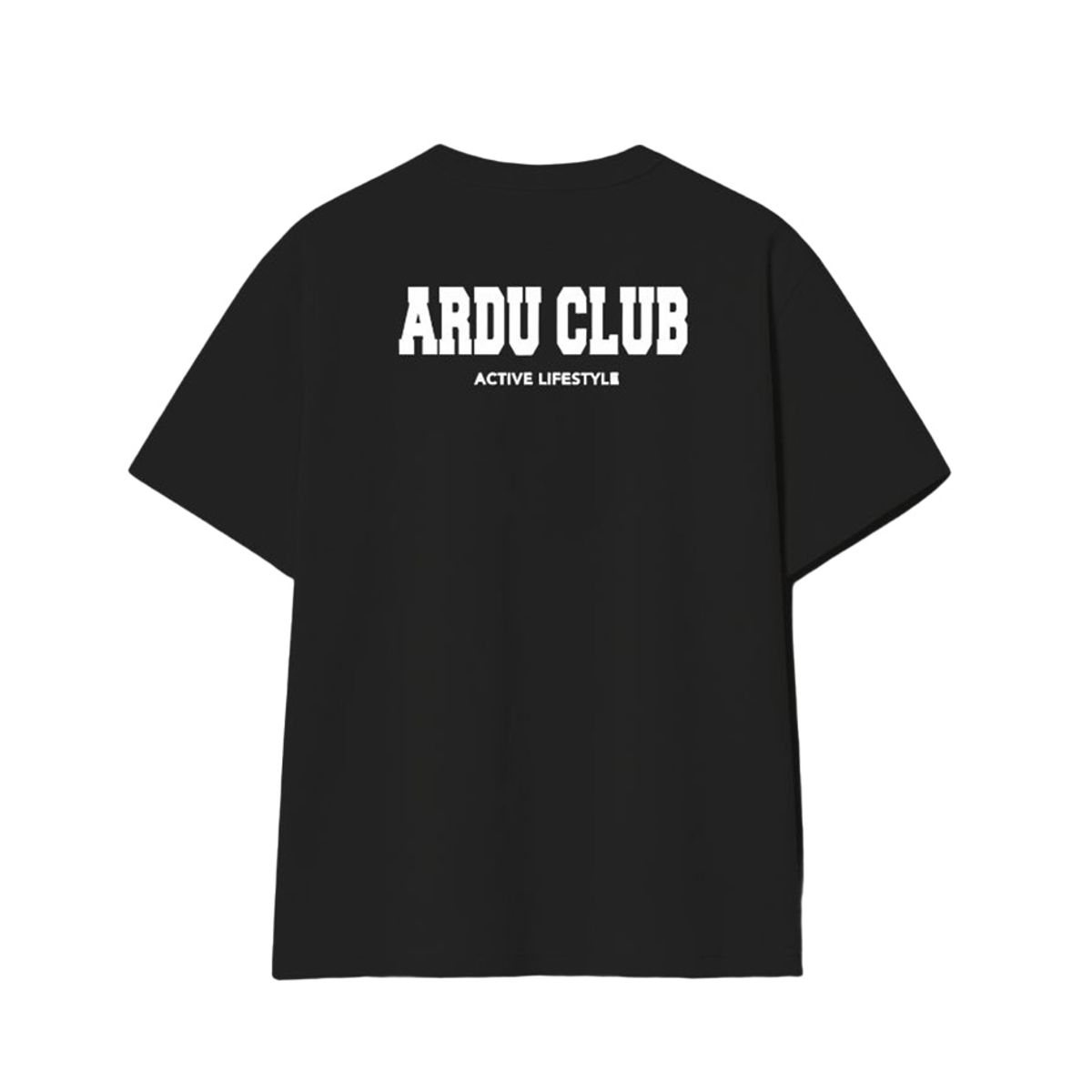 아르듀(ARDU) 오버핏 클래식 로고 스웻 티셔츠