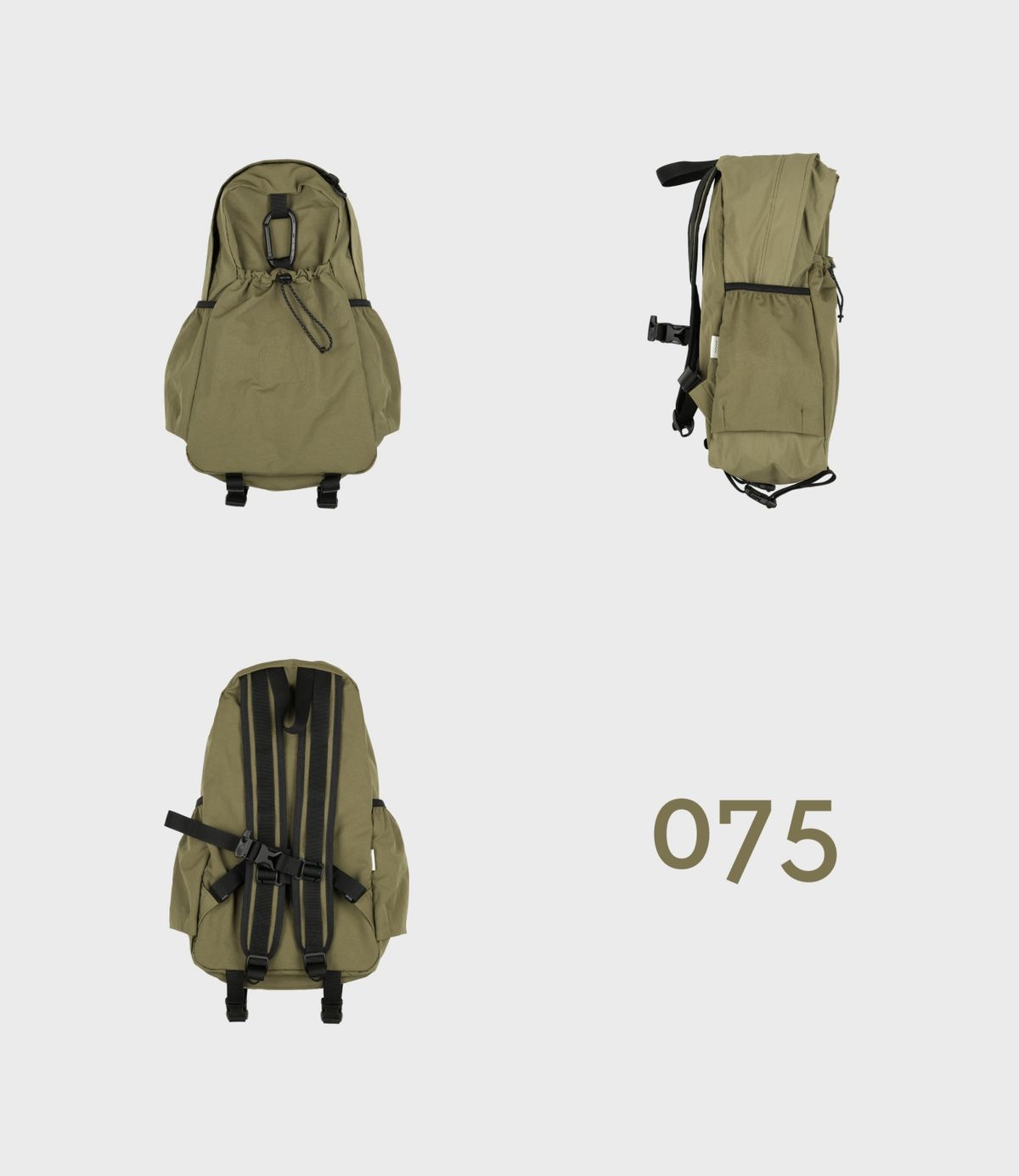 에메모가든(MMOGARDEN) mmo backpack nylon twill / olive