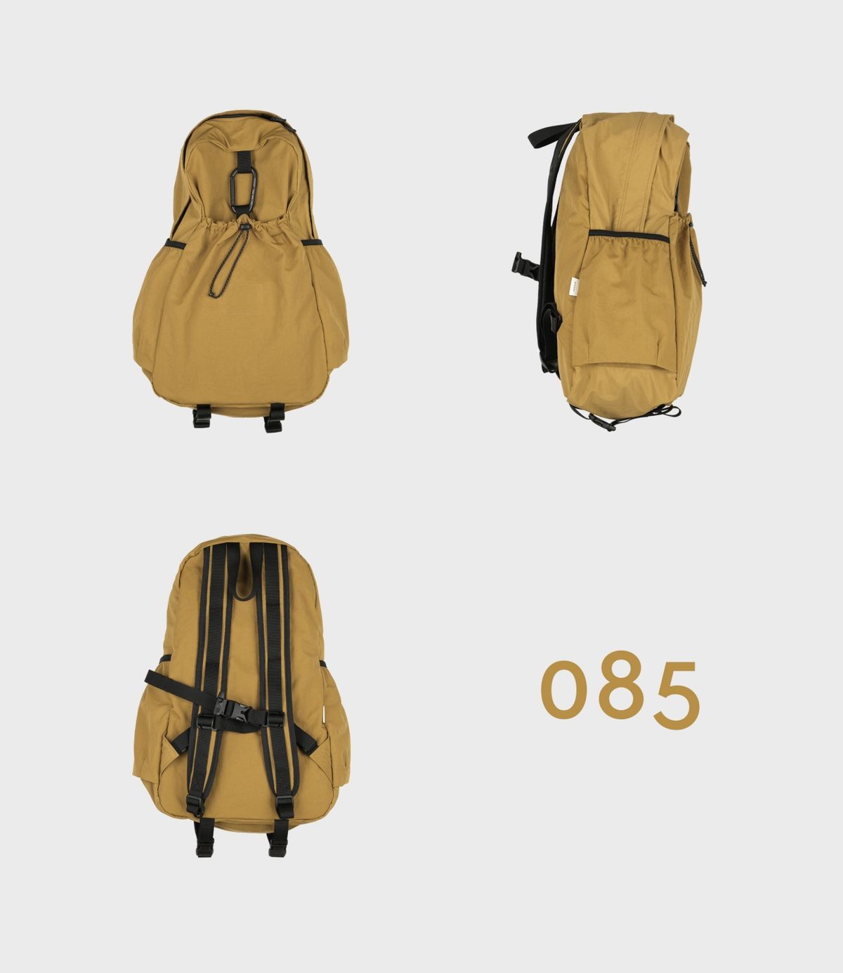 에메모가든(MMOGARDEN) mmo backpack nylon twill / mustard