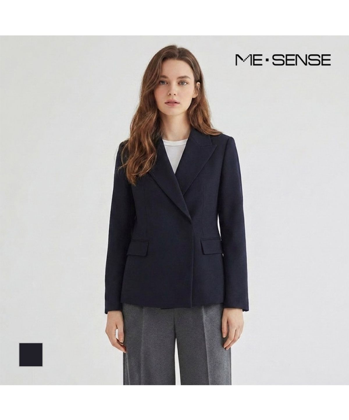 미센스(MESENSE) 히든버튼 자켓_MB4XJKM112A