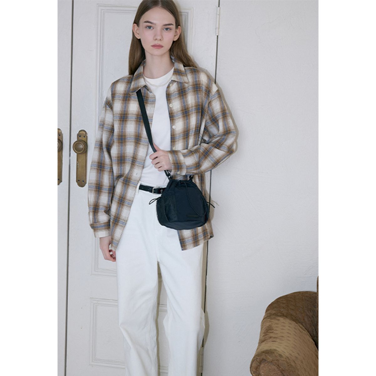 랩(LAP) STRING POCKET CROSS BAG AR7AB240