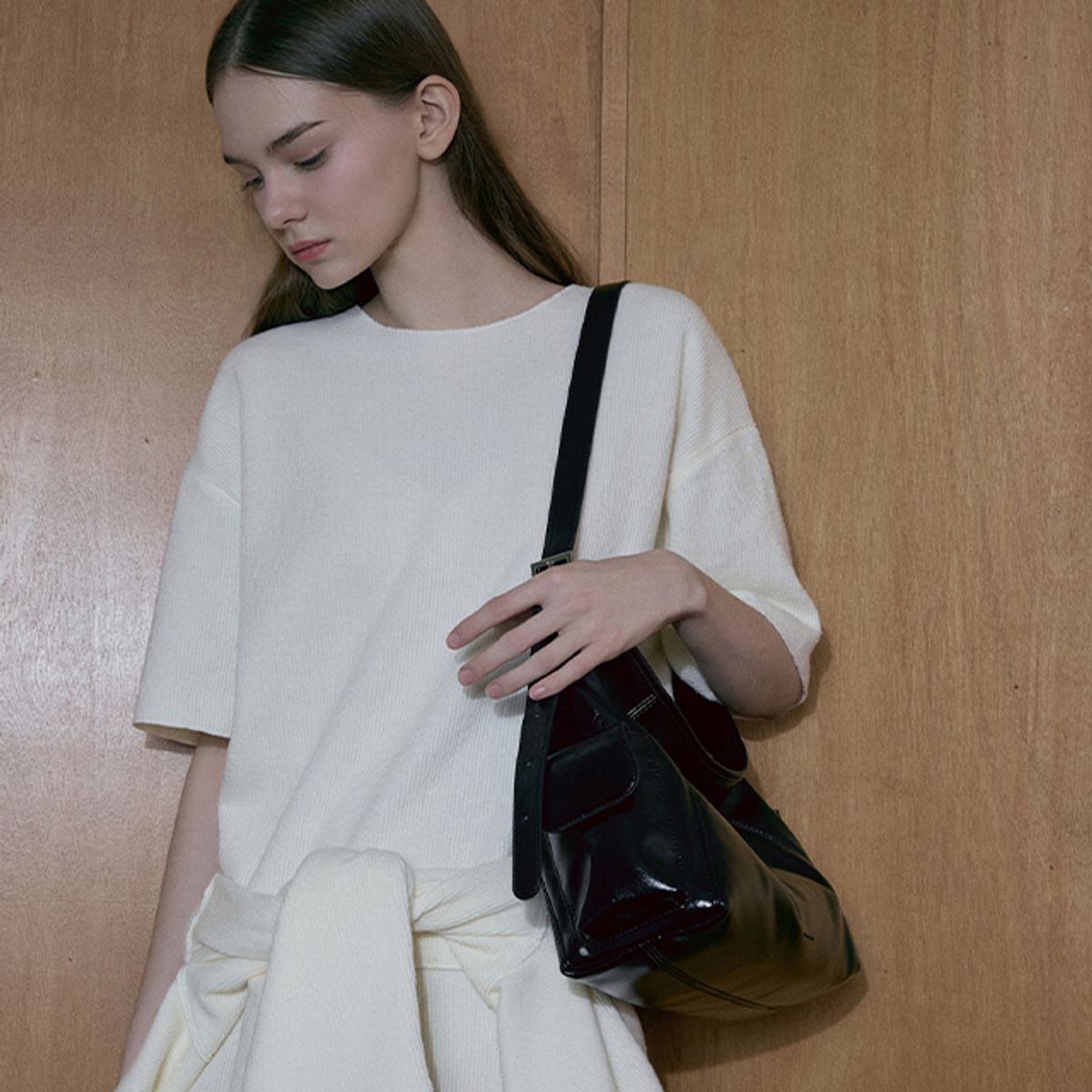 랩(LAP) SOFT SQUARE SHOULDER BAG AR7AB224