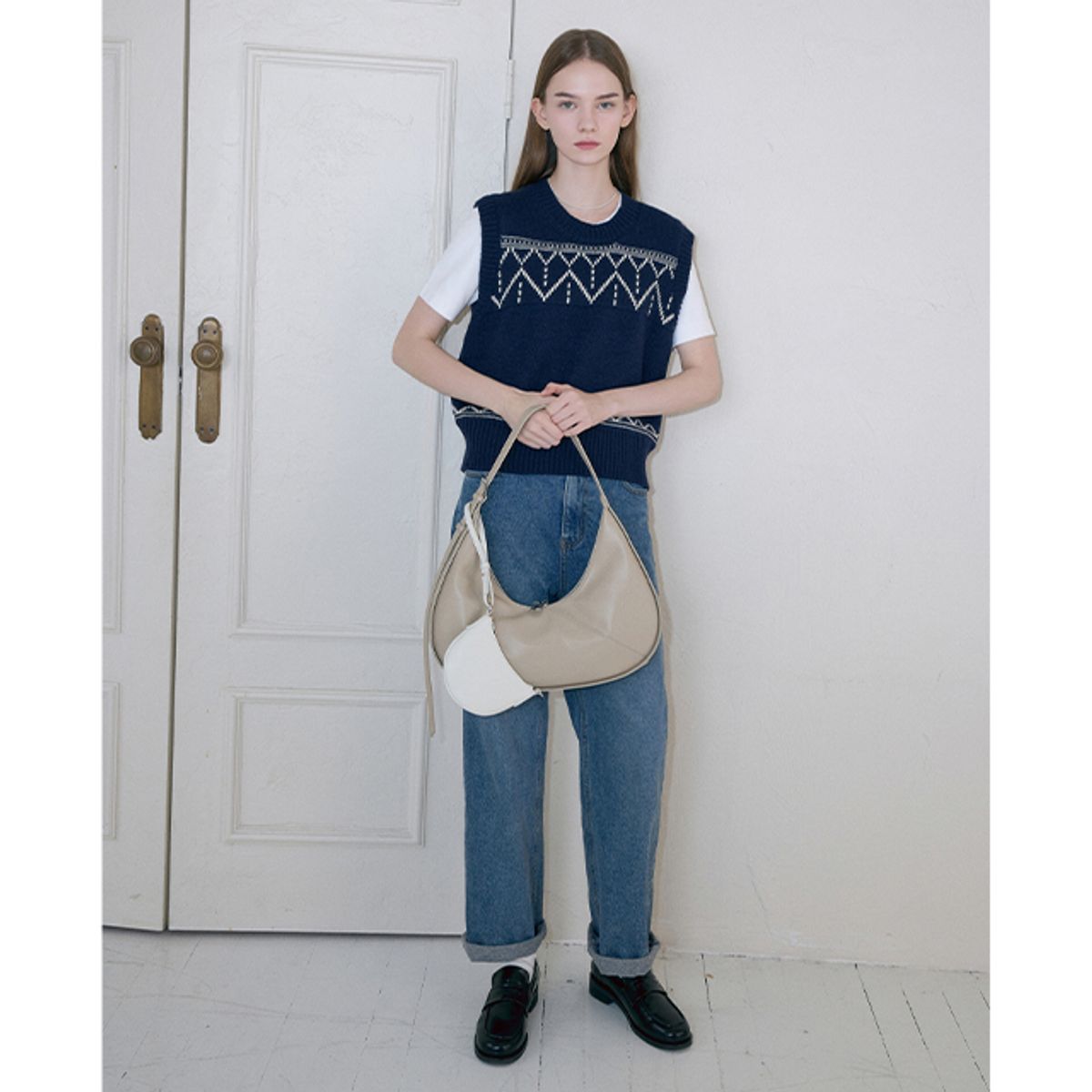 랩(LAP) SLIDE HOBO BAG AR7AB226