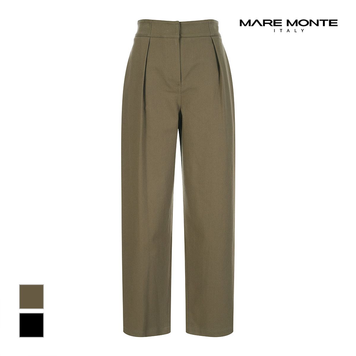 마레몬떼(MAREMONTE) 핀턱주름 와이드팬츠_M229MSL16S0
