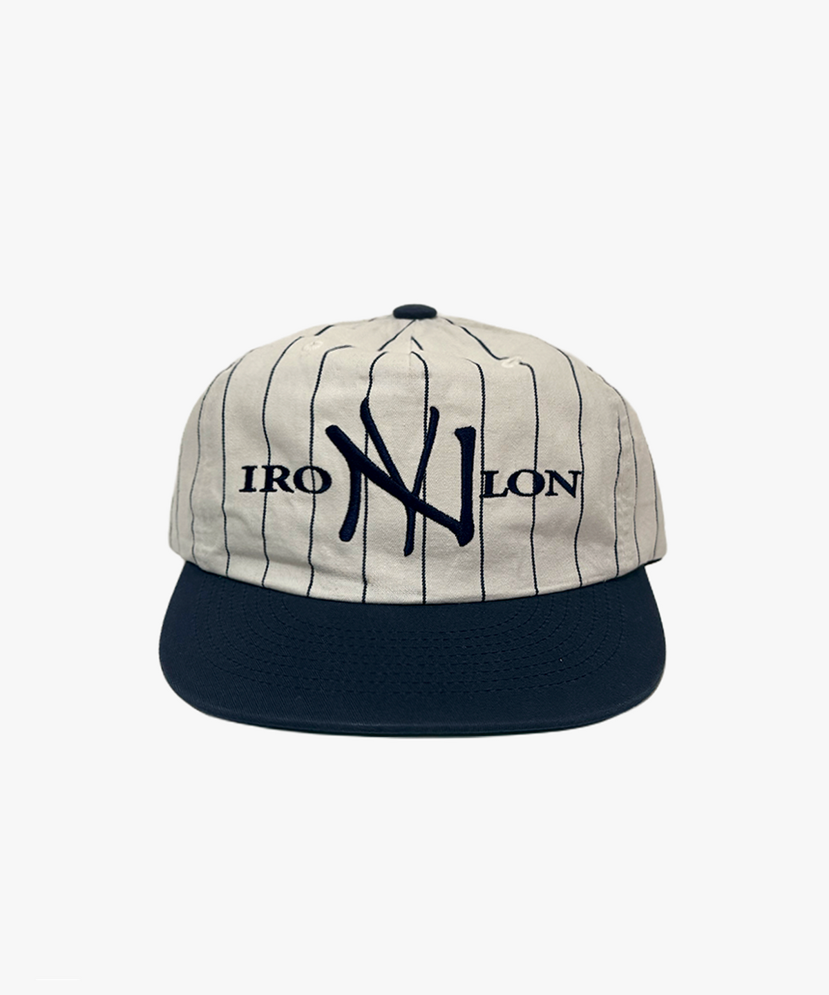 마스컴퍼니(MASCOMPANY) IRONY NYLON cap - White / Navy