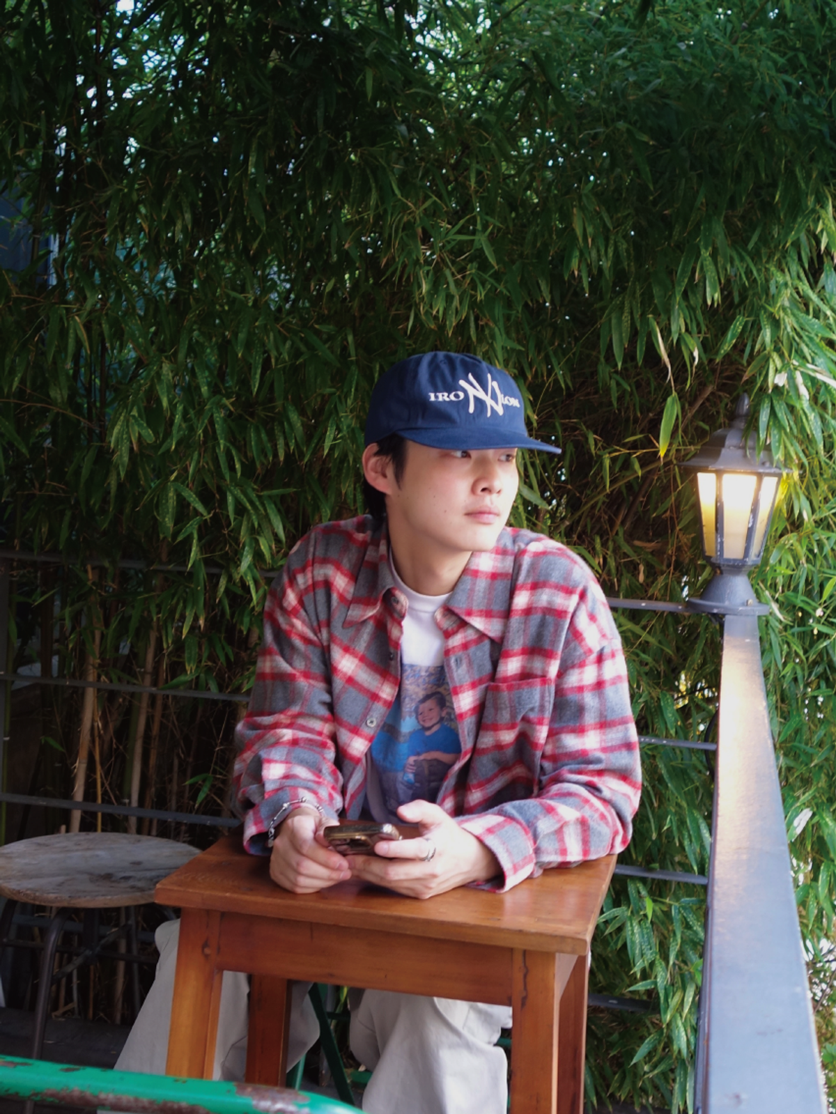 마스컴퍼니(MASCOMPANY) IRONY NYLON cap - Navy