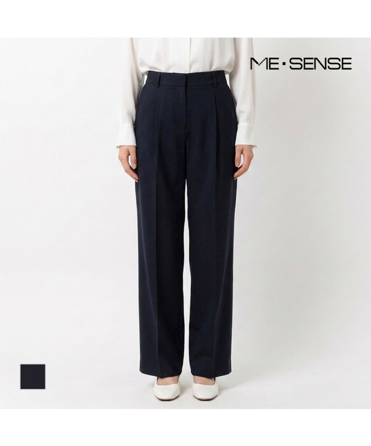 미센스(MESENSE) 와이드핏 팬츠_MB48SLM104Z