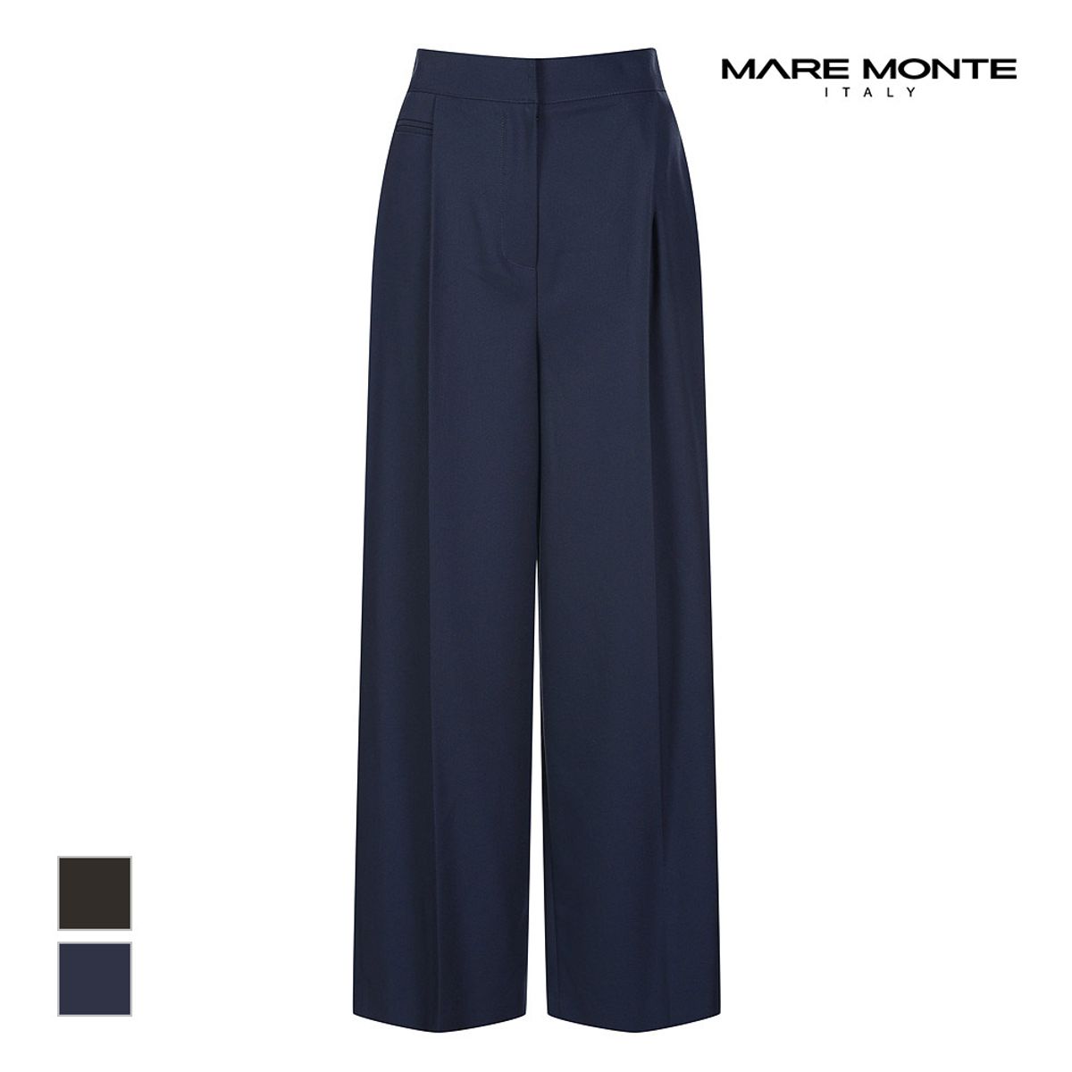 마레몬떼(MAREMONTE) 원핀턱 와이드 팬츠_M239MSL07S0