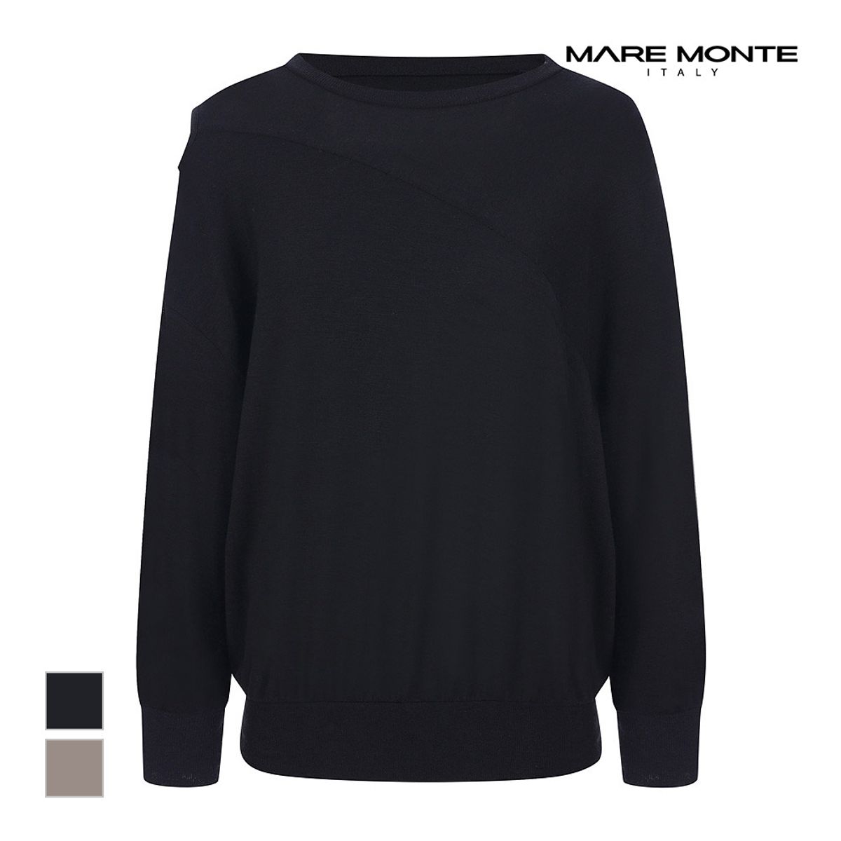 마레몬떼(MAREMONTE) 어깨트임 티셔츠_M239MTS91P0