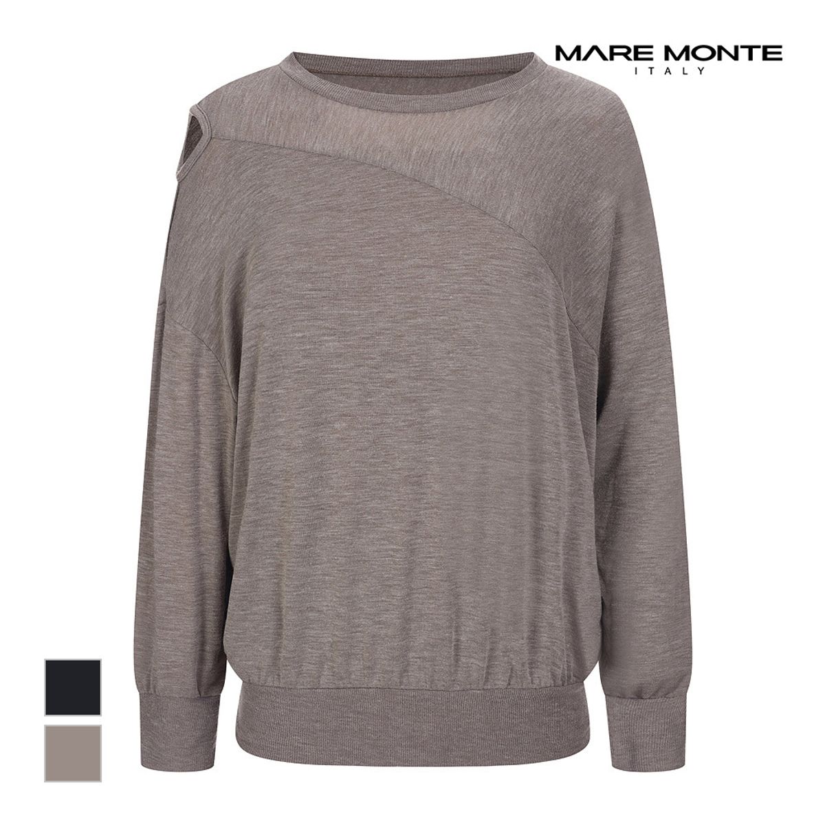 마레몬떼(MAREMONTE) 어깨트임 티셔츠_M239MTS91P0
