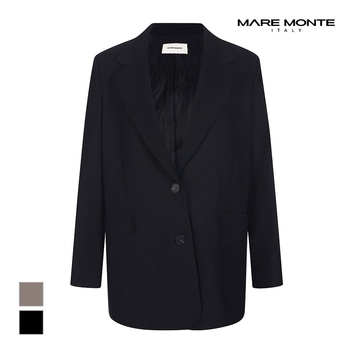 마레몬떼(MAREMONTE) 투버튼 자켓_M239MJK63S0