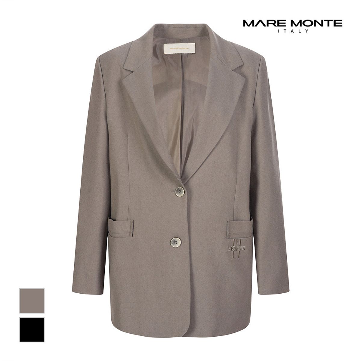 마레몬떼(MAREMONTE) 투버튼 자켓_M239MJK63S0