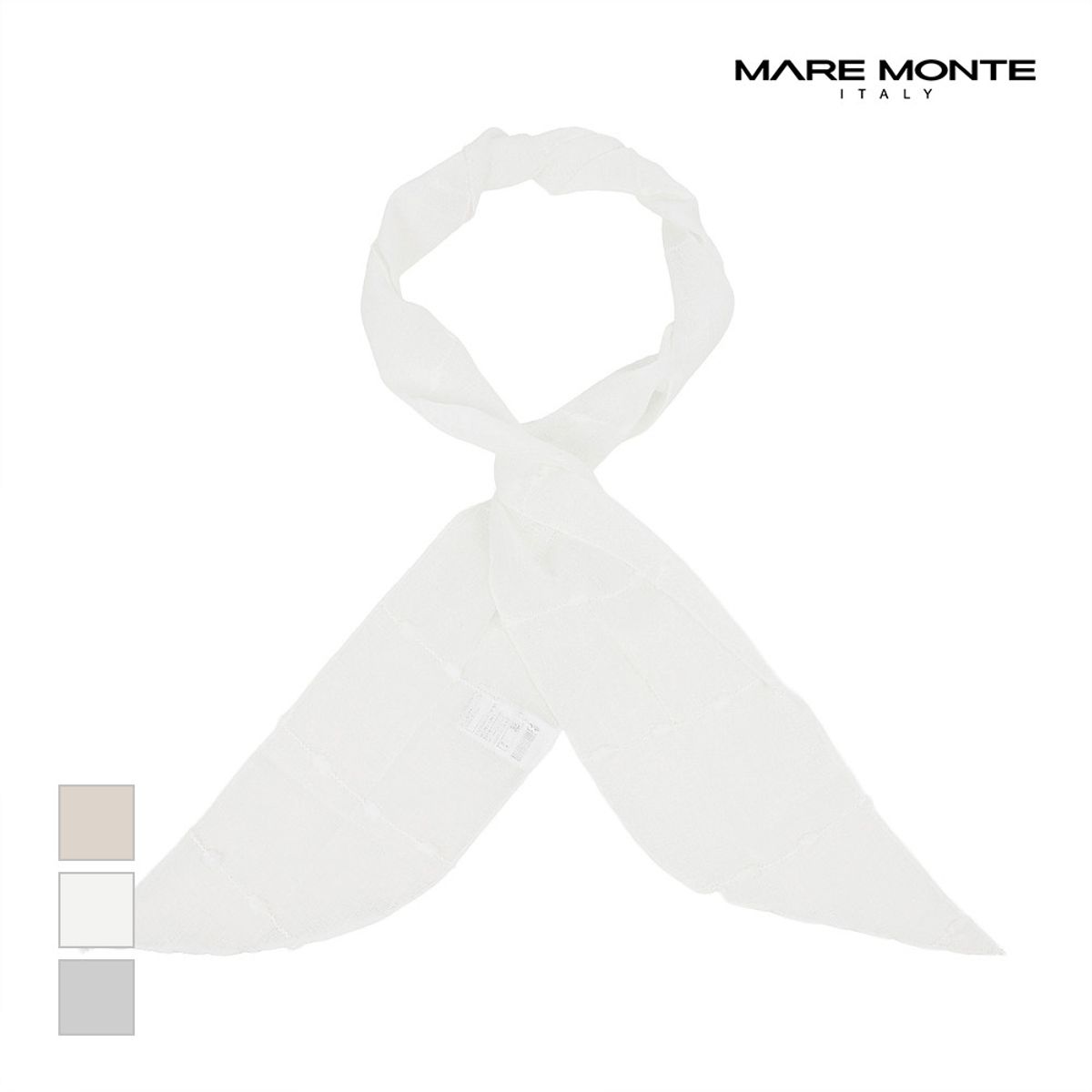 마레몬떼(MAREMONTE) [마레몬떼] 나염 프린트 스카프_M238MMF23B0