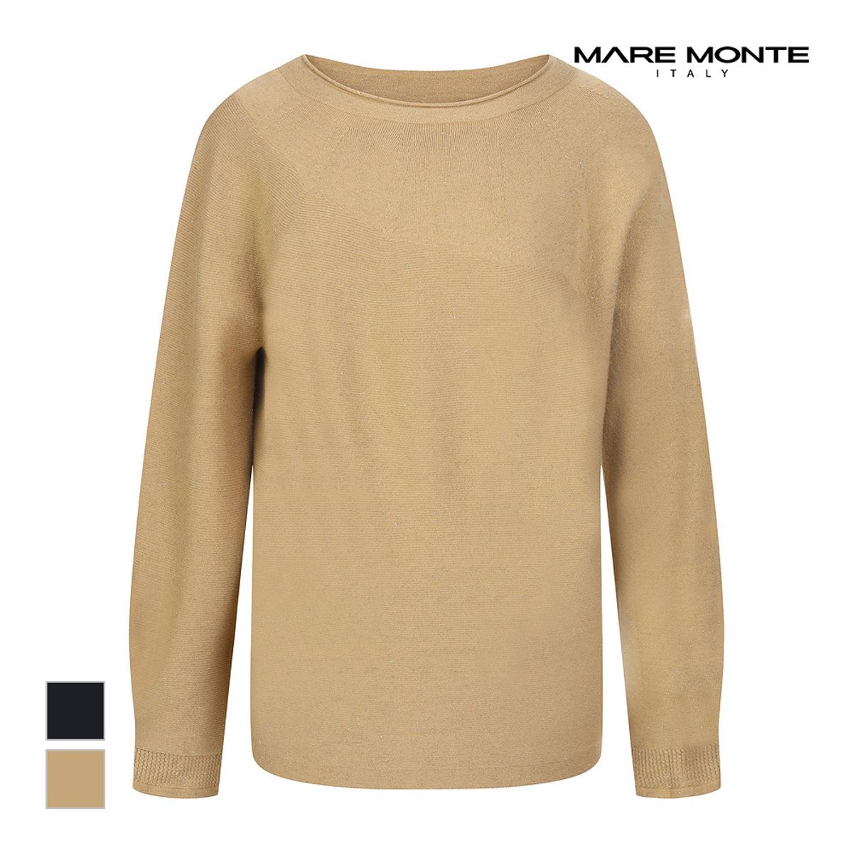 마레몬떼(MAREMONTE) 볼륨소매 니트_M239MKT58P0
