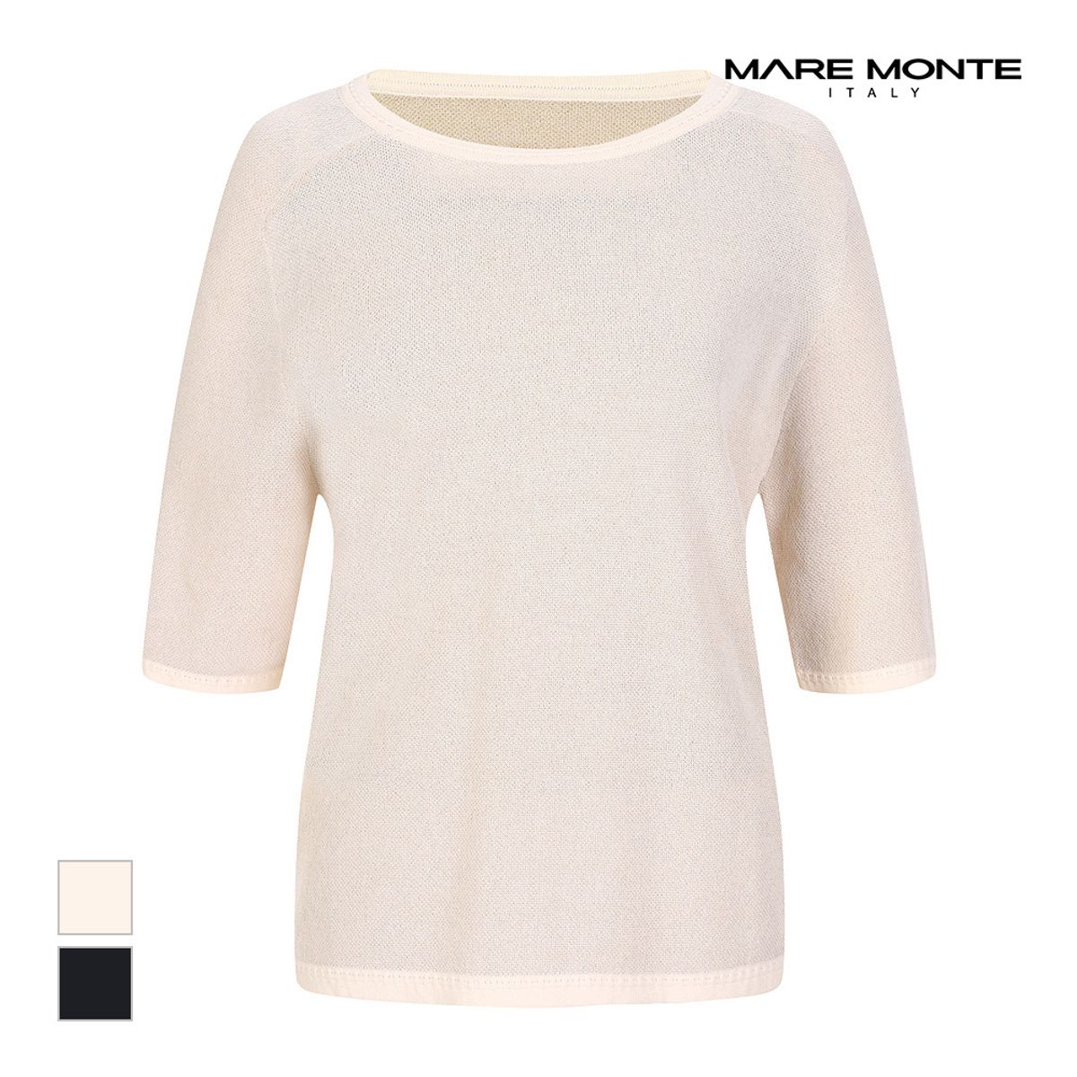 마레몬떼(MAREMONTE) 라운드넥 니트_M239MKT59P0