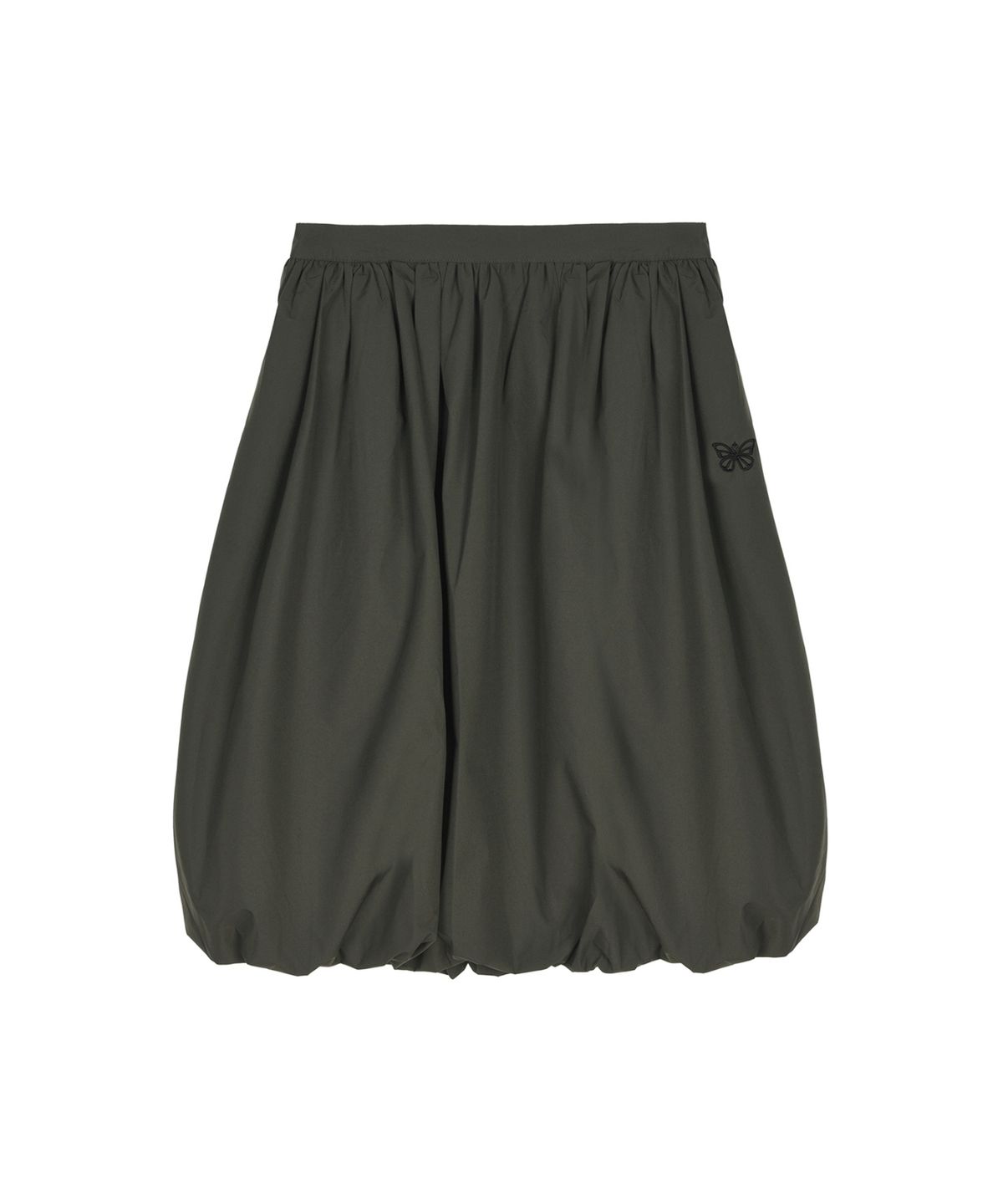 닉앤니콜(NICK&NICOLE) BUTTERFLY VOLUME BALLOON SKIRT_CHARCOAL