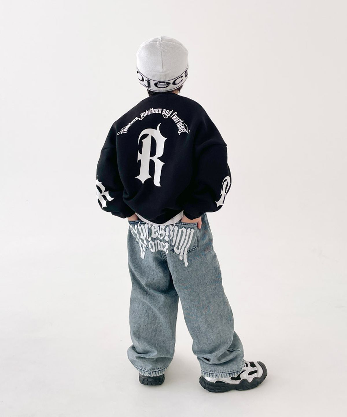 베리클로젯(BERRYCLOSET) [기모] Y2K 힙스터 데님 팬츠