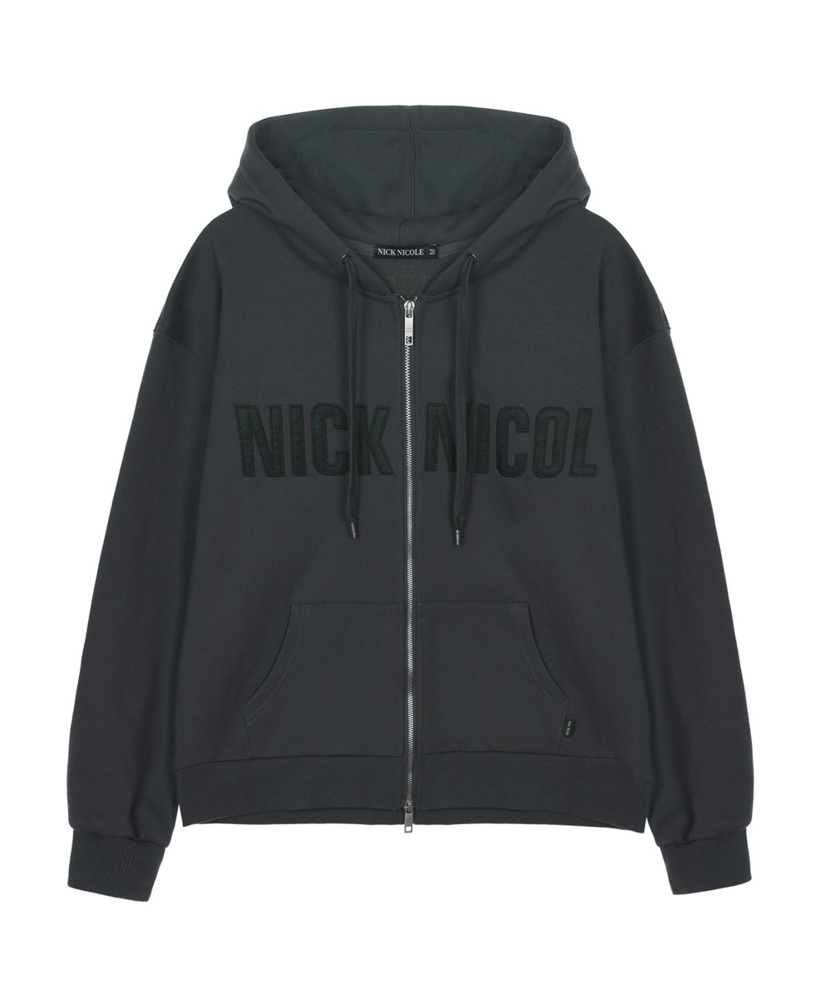 닉앤니콜(NICK&NICOLE) NICOLE PATCH WARM HOOD ZIP UP_3 COLOR