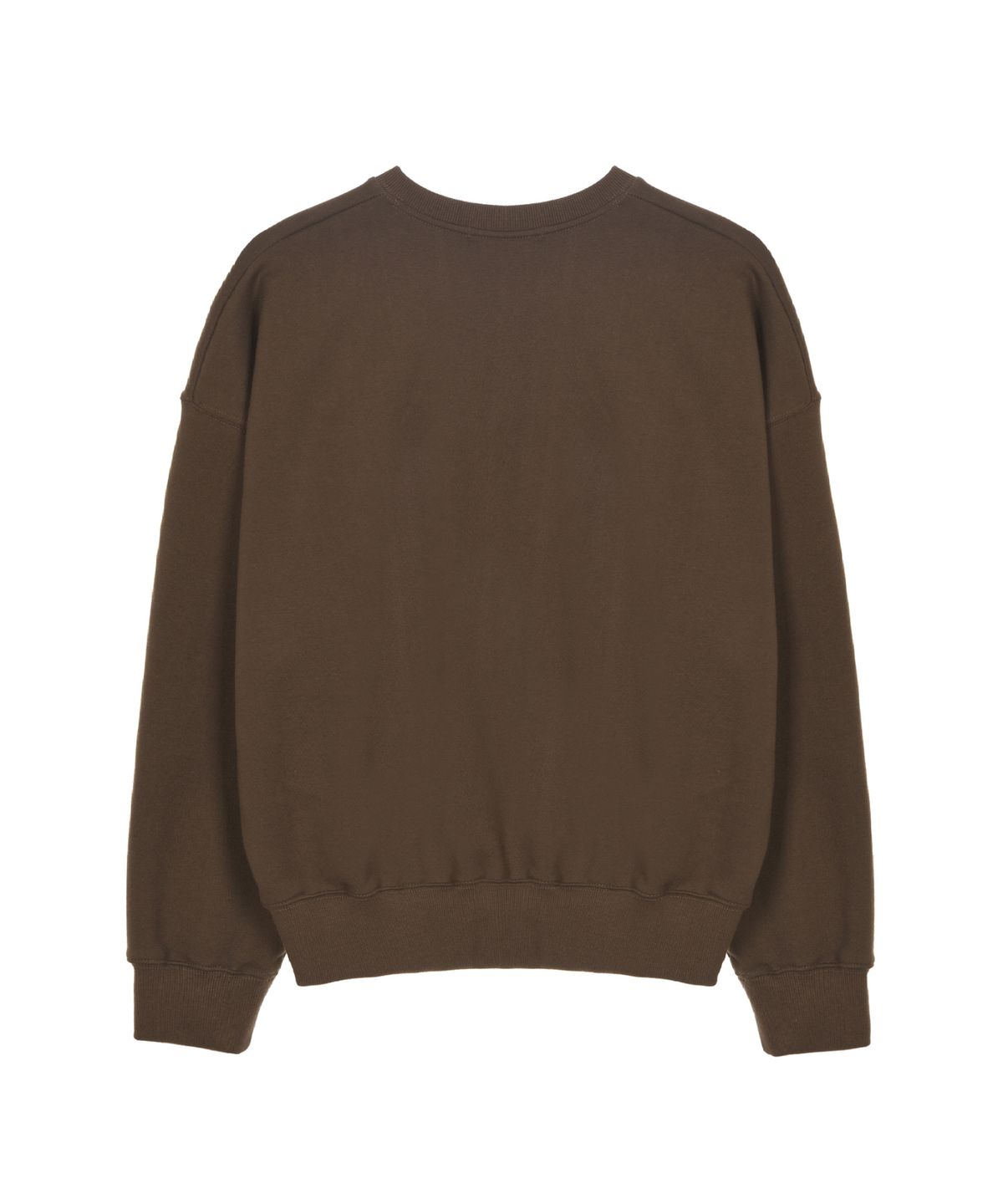 닉앤니콜(NICK&NICOLE) VOLUME BUTTERFLY SIGNATURE SWEATSHIRT_BROWN