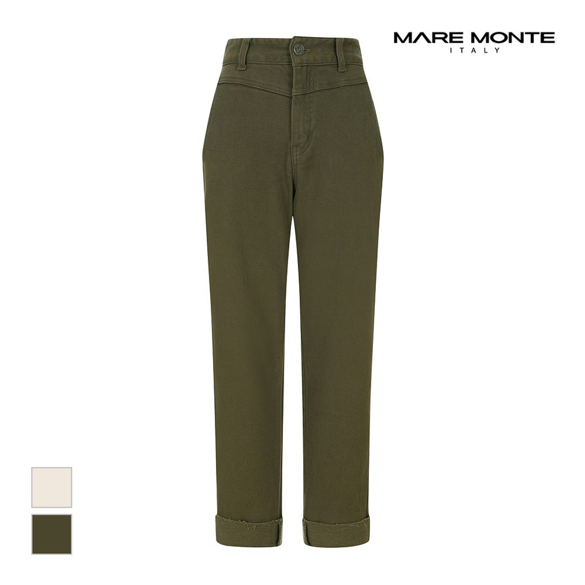 마레몬떼(MAREMONTE) 뒷밴딩 조거팬츠_M23OMDN61P0