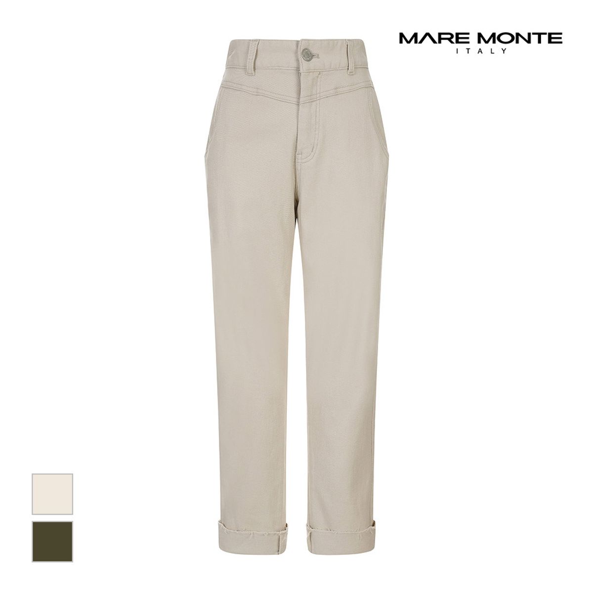 마레몬떼(MAREMONTE) 뒷밴딩 조거팬츠_M23OMDN61P0