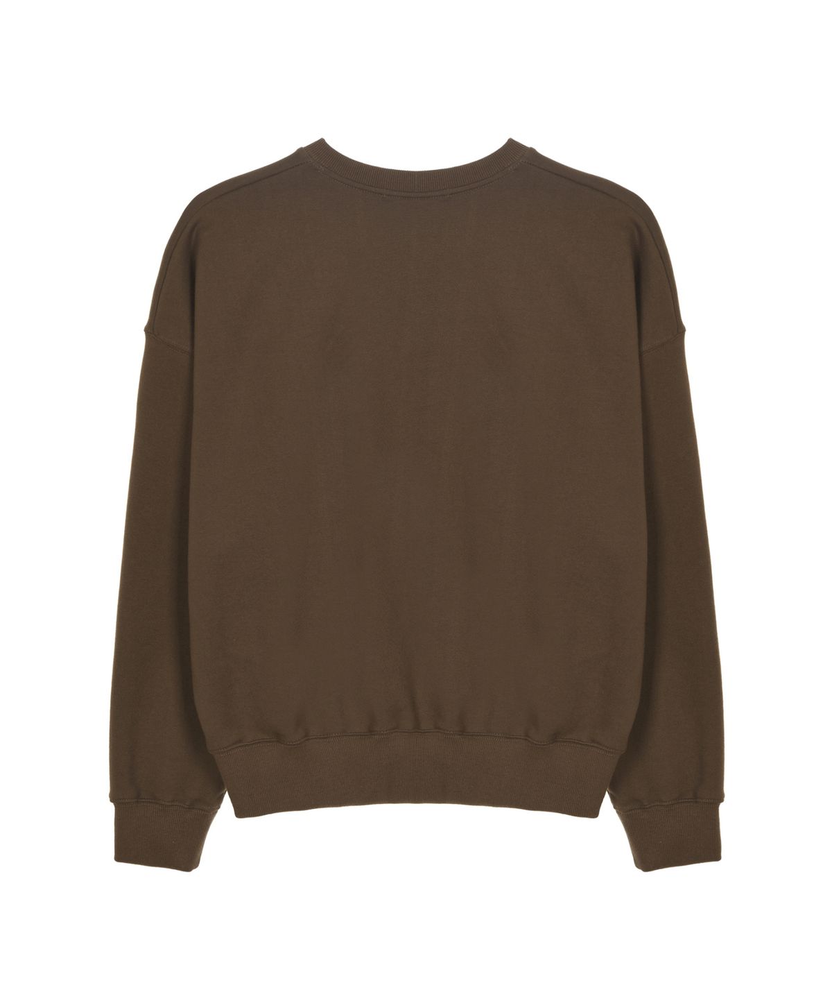 닉앤니콜(NICK&NICOLE) VOLUME NICOLE ROSE SWEATSHIRT_BROWN CREAM