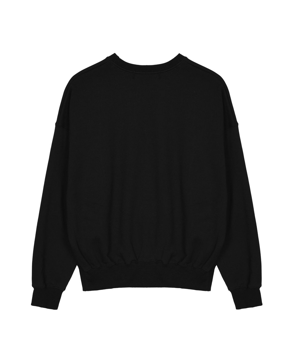 닉앤니콜(NICK&NICOLE) VOLUME NICOLE ROSE SWEATSHIRT_BLACK CHARCOAL