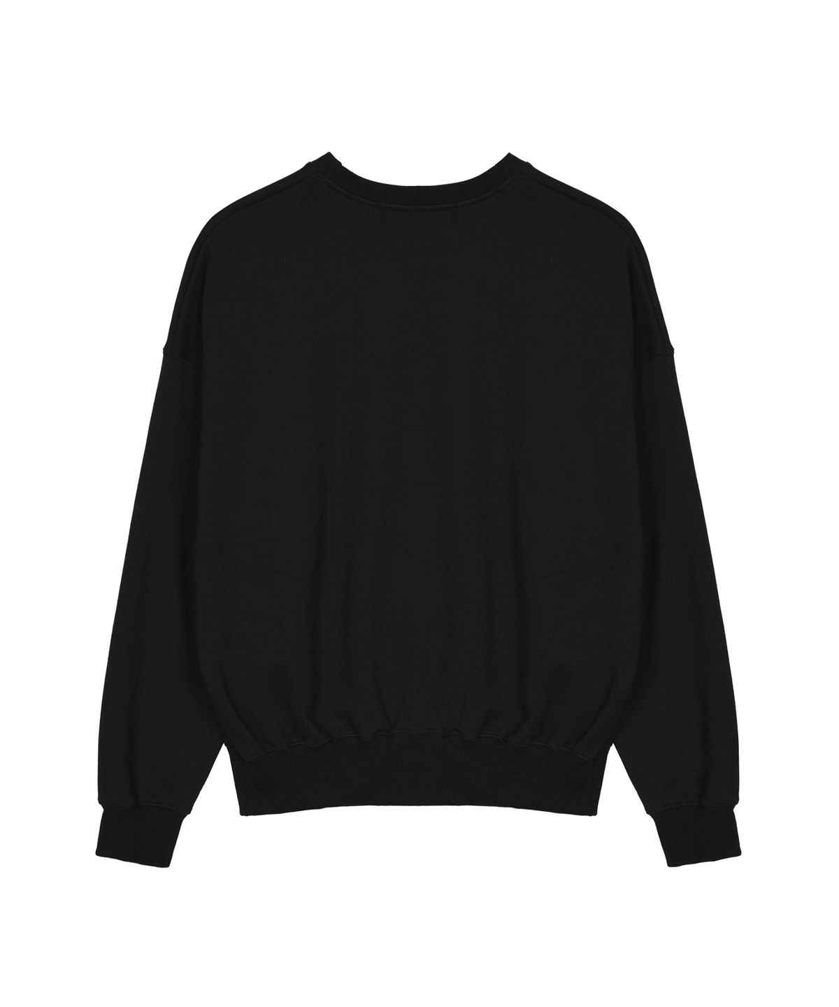 닉앤니콜(NICK&NICOLE) VOLUME NICOLE ROSE SWEATSHIRT_BLACK WHITE
